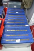 Twelve Bound Volumes of Record Collector Magazine