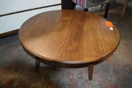 *Light Oak Circular Coffee Table