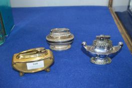 Three Vintage Table Lighters