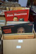 Large Box of Mixed LP Records