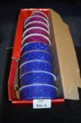 *Ten Packs of Decorative Christmas Ribbon