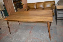 *Retro Dining Table in Light Oak 180x90x76cm