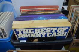 Ten LP Boxsets Including Johnny Cash etc.
