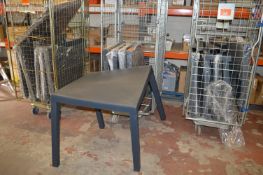 *Sixteen Grey Plastic Outdoor Tables (AF)