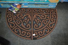 *Semi Circle Outdoor Door Mat