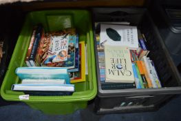 Two Boxes of Assorted Books (mostly new)