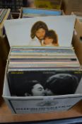 Box of Mixed LP Records