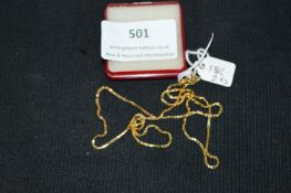 18k Gold Chain ~2.6g