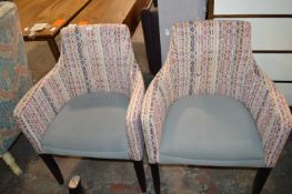 *Pair of Wes Armchair on Dark Driftwood Legs