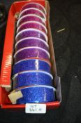*Ten Packs of Decorative Christmas Ribbon