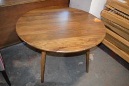 *Light Oak Circular Dining Table 120x78.5cm