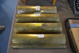 Four Brass Picture Lights