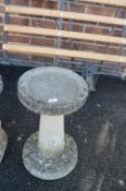 Concrete Effect Bird Bath