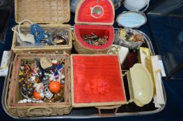 Tray Lot of Costume Jewellery