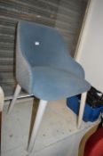 *Blue & Grey Side Chair