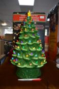 *Ceramic Light Up Christmas Tree