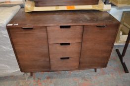 *Retro Three Drawer Sideboard in Dark Oak