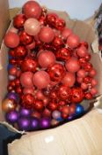 *Four Christmas Bauble Garlands and Loose Baubles