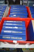 Eleven Bound Volumes of Record Collector Magazine