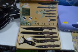 Royal Swiss 6pc Knife Set