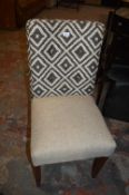 *Oatmeal Upholstered Side Chair