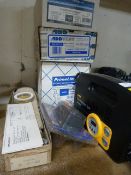 Tyre Inflator, Three Extractor Fans, RCD Adapter,