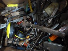 Box of Assorted Tools