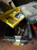 *Stanley Tool Chest with Small Quantity of Tools