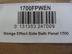 Wenge Perfect Side Bath Panel 1700