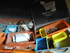 *Two Steel Cases of Various Screws