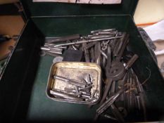 *Box of Assorted Taps and Dies