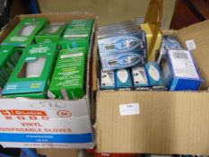 Two Boxes of Light Bulbs