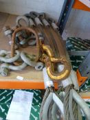 *Four Heavy Duty Steel Sings with Assorted Shackle