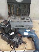 Drill Bits, Drill and Ryobi Charger