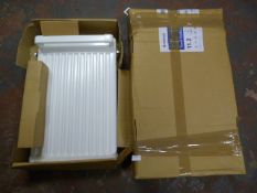 Two Radiators with Towel Rails