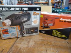 Black & Decker Heat Gun and a Makita Jig Saw
