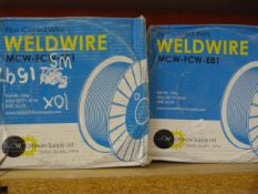 *Two Packs of MCW-FCW-E81 Flux Cord Weld Wire