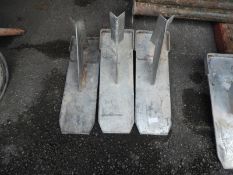 *Three Strong Boys for Acrow Props