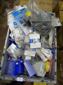 Mixed Box of Switches, Satellite F Plugs, etc.