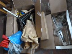 Mixed Lot Including Mitre Saw, Clothes Pegs, Brack