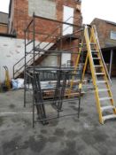*Set of Nine Rung Electricians Platform Steps