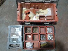 *Box of Rivets and Two Accessory Case with Content