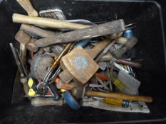 Box of Assorted Tools and Accessories