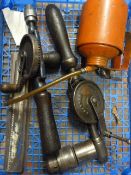 *Oil Can, Two Hand Drills, etc.