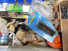 Quantity of Screws, Nails, Drill Bits, and Fitting