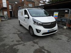 *Vauxhall Vivaro White Van 2016, Reg: DL16 XFJ, Mileage: 76,131 MOT: 23rd September 2022