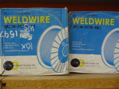 *Two Packs of MCW-FCW-E81 Flux Cord Weld Wire