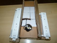 Two Fluorescent Link Lights, and a Box of 10 Vio G