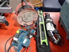 *Makita Planer, Extension Lead, Spirit Level, etc.