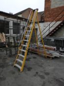 *Lightweight Steel Scaffold (sixteen sections, two